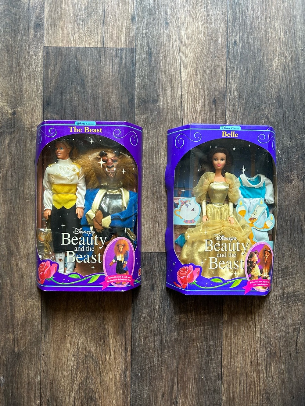 Beauty & the Beast Doll Set